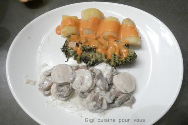 Recette Sauce aurore allégée au compact cook pro